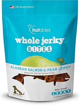 Fruitables Wildly Natural Salmon Dog Treats 5 oz by Fruitables - American Made