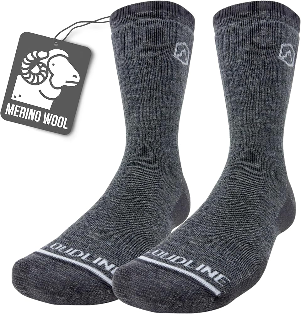 Cloudline Merino Wool Ultralight Hiking Socks by Cloudline Apparel - American Made