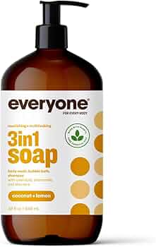 Everyone 3-in-1 Soap Coconut Lemon 32 oz by EO Products - American Made