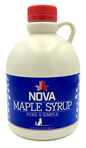 Nova Maple Syrup - Pure Grade-A Maple Syrup (Quart) by Nova Maple Syrup - American Made