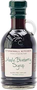 Maple Blueberry Syrup 8.5oz by Stonewall Kitchen - American Made