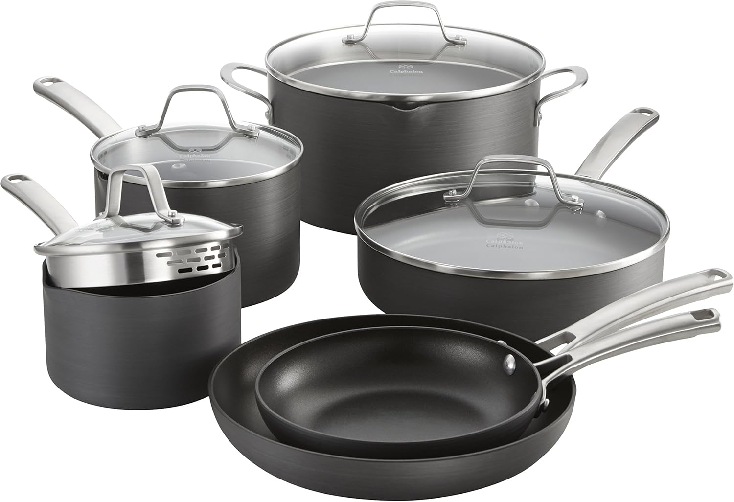 Calphalon Classic Nonstick Cookware Set 10-Piece by Calphalon - American Made