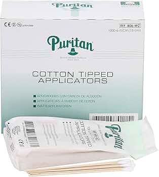 Puritan 6 Inch Tapered Mini Cotton Swab Case 10000 by Puritan Medical Products - American Made