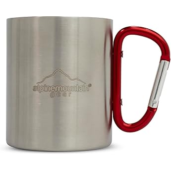 Jacob Bromwell Stainless Steel Camping Mug Small by Jacob Bromwell - American Made