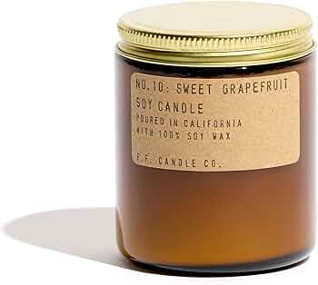 P.F. Candle Co. Sweet Grapefruit Soy Wax Candle 7.2oz by P.F. Candle Co. - American Made