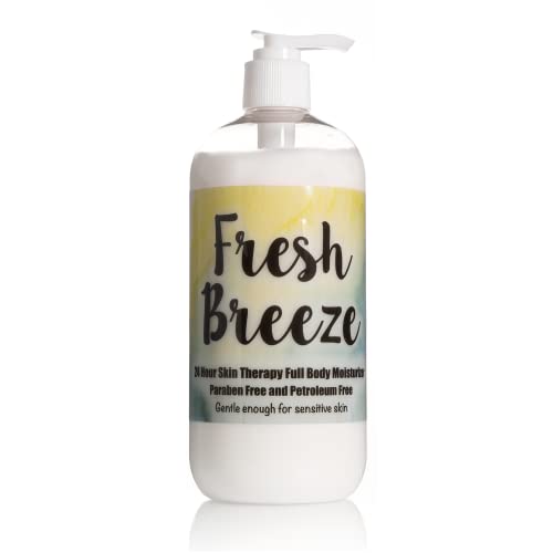 The Lotion Company 24 Hour Skin Therapy Lotion – Full Body Moisturizer with Aloe Vera – Paraben Free– Fresh Br by The Lotion Company - American Made