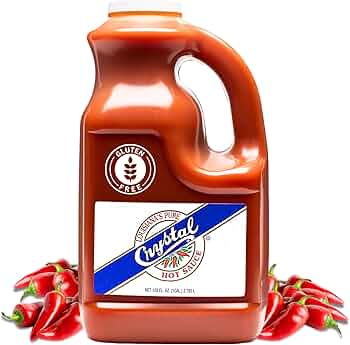 Crystal Hot Sauce Original Louisiana 1 Gallon by Crystal Hot Sauce - American Made
