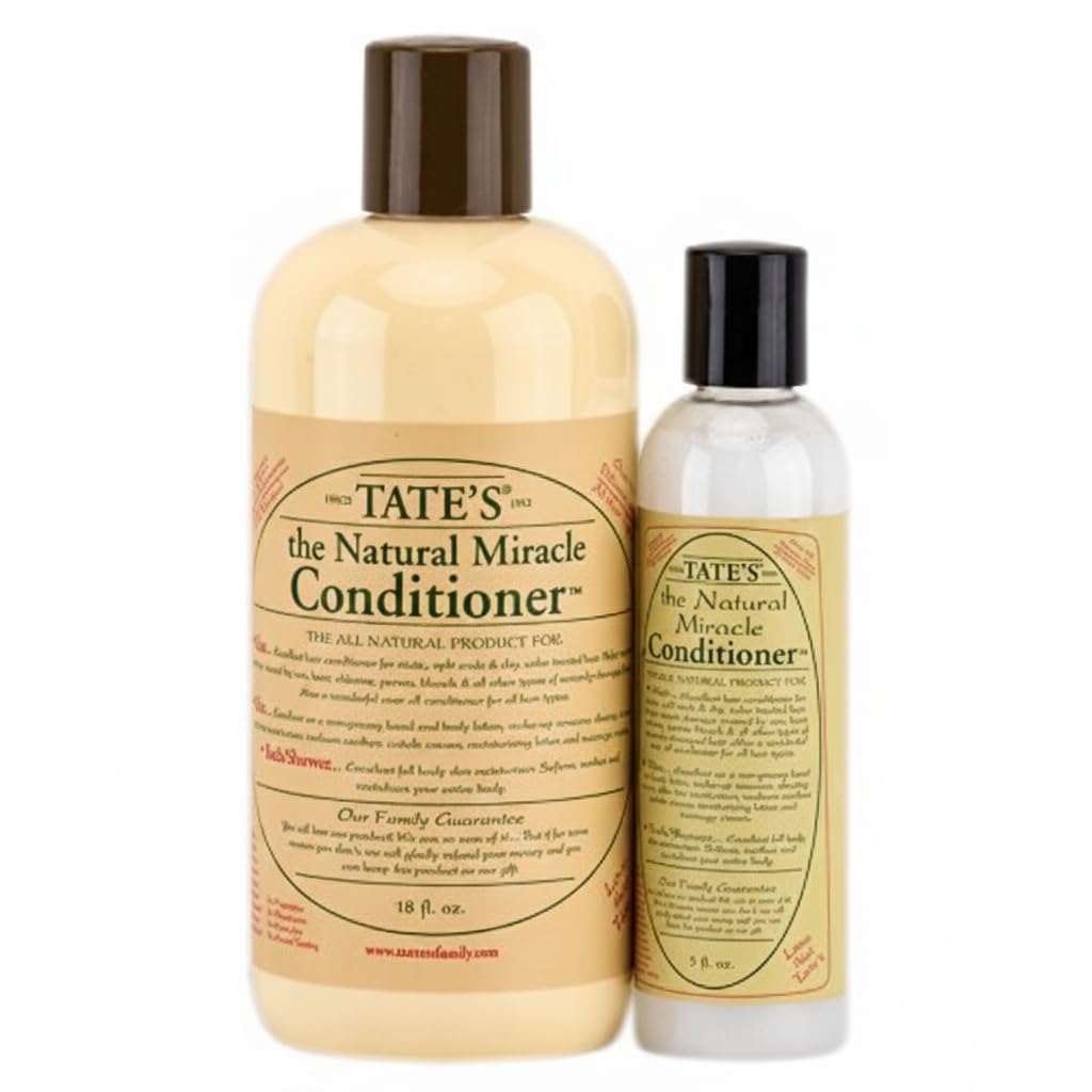 Tates Natural Miracle Conditioner 18 fl oz by Tate's Natural Miracle - American Made