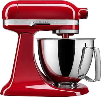 KitchenAid Artisan Mini 3.5-Quart Tilt-Head Stand Mixer Empire Red by KitchenAid - American Made