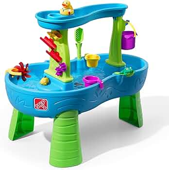 Step2 Rain Showers Splash Pond Water Table 13-Piece Accessory Set by Step2 - American Made