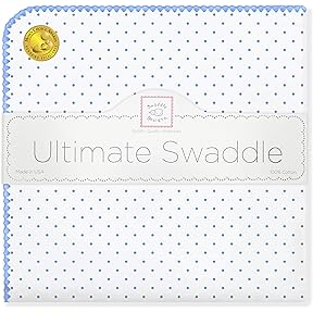 SwaddleDesigns Baby Lovie Security Blanket Mini Dots by SwaddleDesigns - American Made
