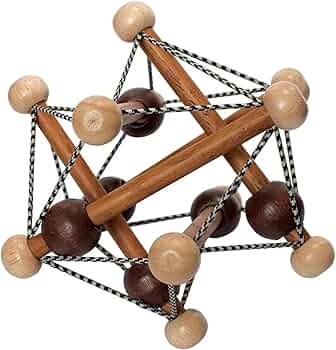 Manhattan Toy Artful Skwish Wooden Baby Rattle and Motor Skill Activity Toy by Manhattan Toy - American Made