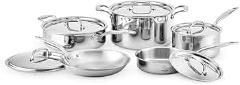 Heritage Steel 10-Piece Cookware Set