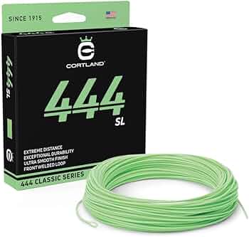 Cortland 444 SL Fly Line Mint Green by Cortland Line - American Made