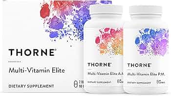Thorne Multi-Vitamin Elite Daily Nutritional Supplement by Thorne Research - American Made