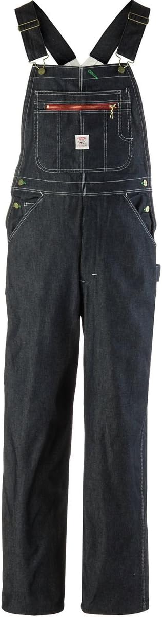 Pointer Brand Low Back Full Cut Denim Overalls Men's by Pointer Brand - American Made