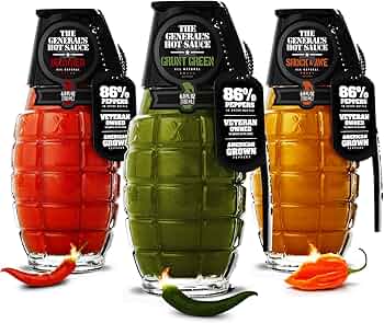 The General's Hot Sauce Variety Pack 3-Pack by The General's Hot Sauce - American Made