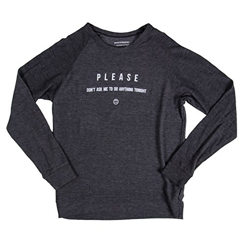 good hYOUman Women's Dave Crew Neck Sweater Black Sand by good hYOUman - American Made