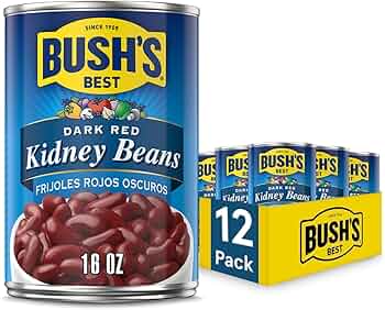 Bush's Best Dark Red Kidney Beans 16 oz 12-Pack by Bush's Beans - American Made