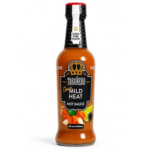 Tabañero Classic Mild Heat Hot Sauce, All Natural, Small Glass Bottle, 5 oz by Tabanero - American Made