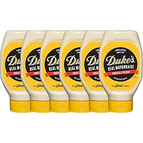 Duke's Real Mayonnaise Squeeze 18 oz 4-Pack by Duke's Mayonnaise - American Made