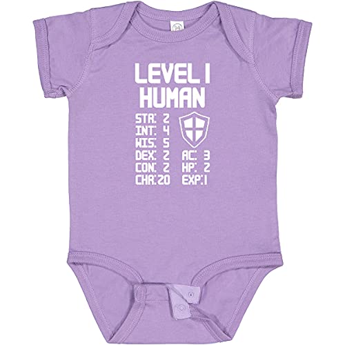 inktastic Level 1 Human Baby Bodysuit 12 Months Lavender 28f5f by inktastic - American Made