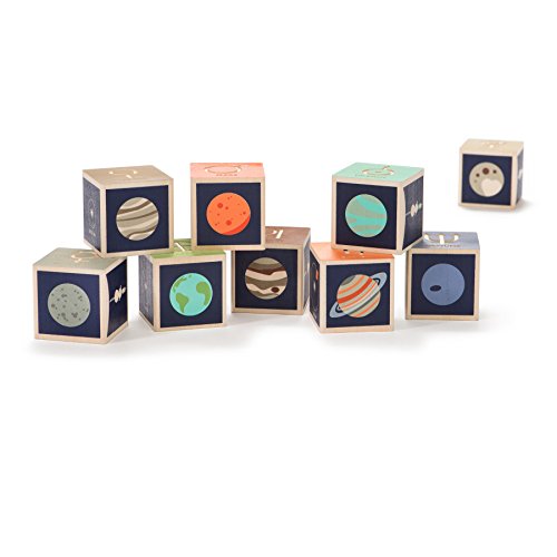 Uncle Goose Solar System Blocks 28-Piece Set by Uncle Goose - American Made