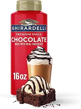 Ghirardelli Premium Chocolate Dessert Sauce 16oz by Ghirardelli - American Made