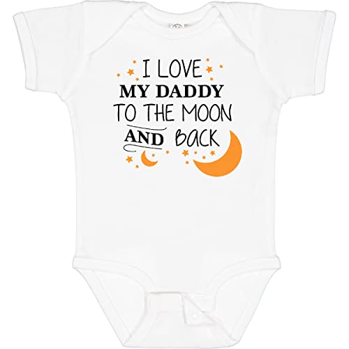 inktastic I Love My Daddy To the Baby Bodysuit 6 Months 0020 White 2962d by inktastic - American Made