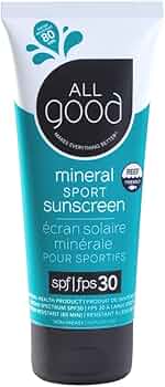 All Good Sport Mineral Sunscreen Lotion SPF 30+ Reef Friendly 3oz by All Good - American Made