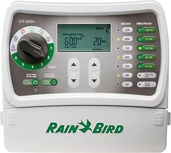 Rain Bird SST600IN Indoor Irrigation Timer 6-Zone by Rain Bird - American Made