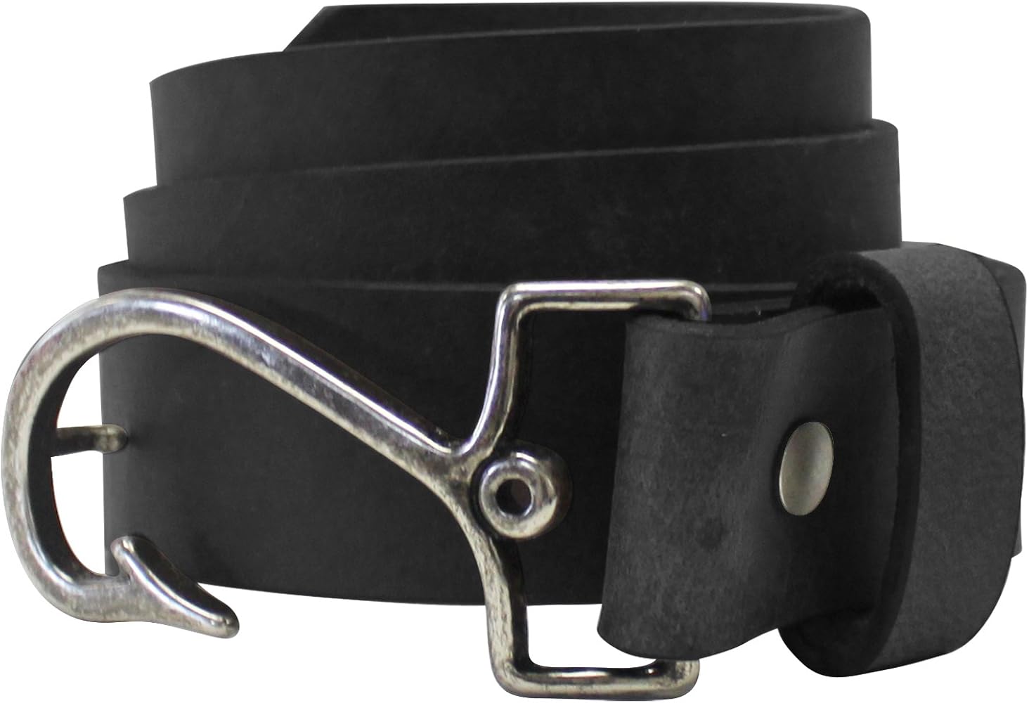 Bison Designs Cast Away Leather Belt USA Made 38mm Solid Brass Buckle by Bison Designs - American Made