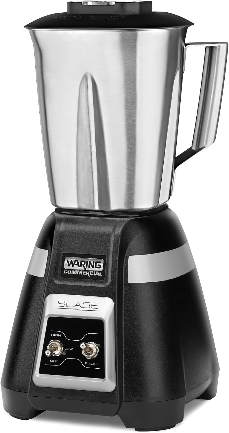 Waring Commercial Blade Blender with 48 oz Stainless Steel Jar by Waring Commercial - American Made