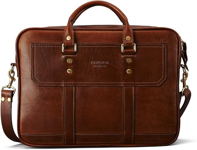 J.W. Hulme Fremont Business Leather Briefcase American Heritage by J.W. Hulme - American Made
