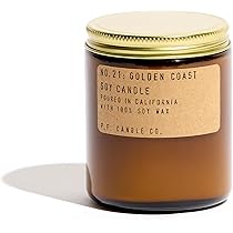 P.F. Candle Co. Golden Coast Soy Wax Candle 7.2oz by P.F. Candle Co. - American Made