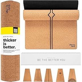 Yoloha Unity Cork Yoga Mat 72 Inch USA Made by Yoloha Yoga - American Made