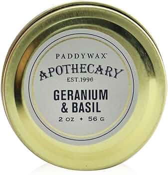 Paddywax Glow Collection Glass Candle — Amber and Smoke, 3.5 oz by Paddywax - American Made