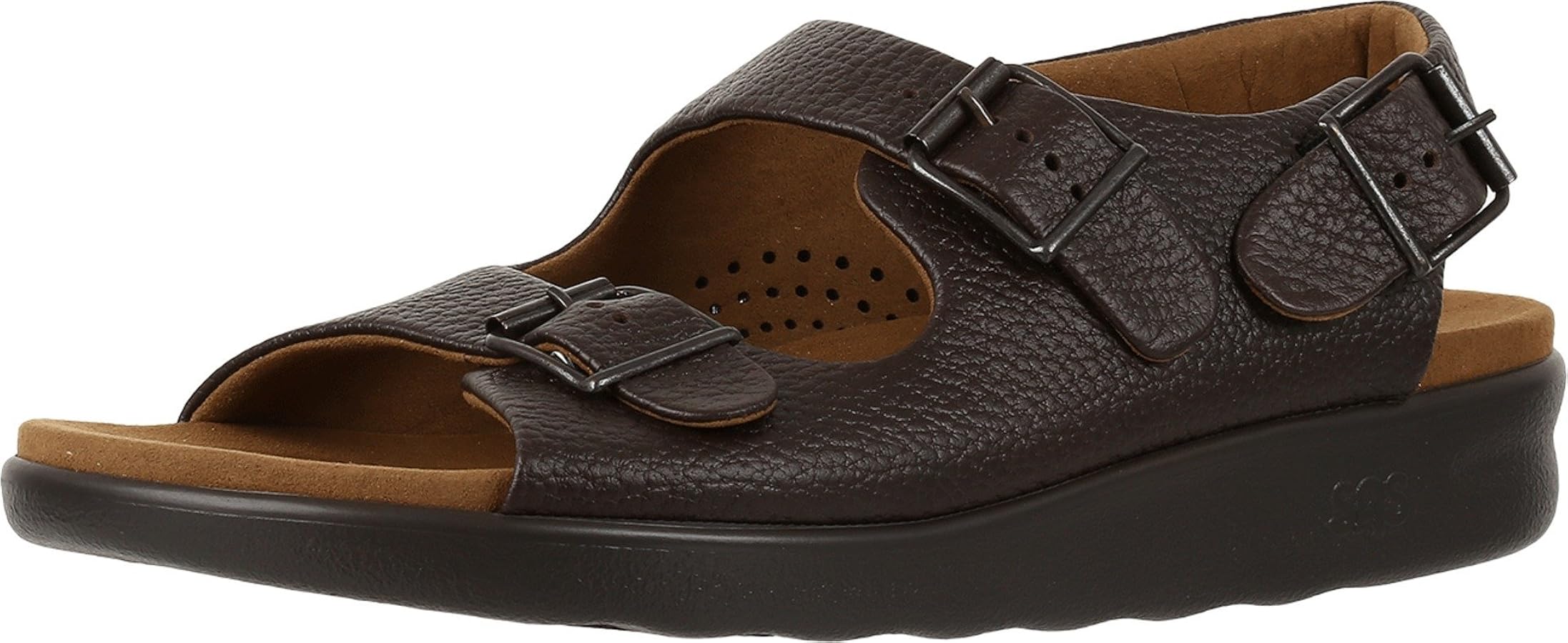 SAS Bravo Women's Adjustable Comfort Sandal Brown by SAS - American Made