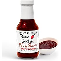 Bone Suckin' Honey & Habanero Wing Sauce 12.25oz by Bone Suckin' Sauce - American Made