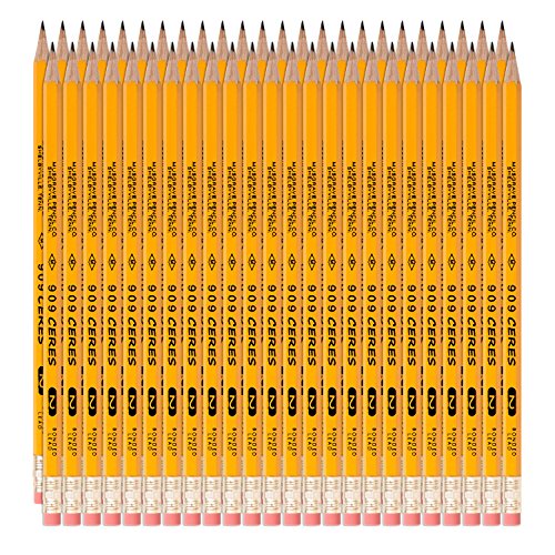 Musgrave Ceres Premium No.2 Pre-Sharpened Pencils 48-Pack by Musgrave Pencil Company - American Made