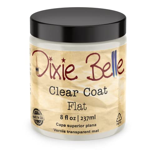 Dixie Belle Clear Coat Flat Sealer 8oz by Dixie Belle Paint - American Made