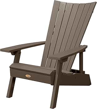 highwood Manhattan Beach Adirondack Chair Weathered Acorn by Highwood USA - American Made