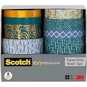 American Crafts 8 Roll Washi Tape Creative Devotion Set by American Crafts - American Made