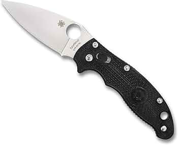 Spyderco Manix 2 Lightweight CTS BD1N Black FRCP by Spyderco - American Made