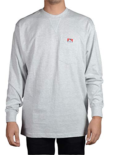 Ben Davis Men's Long Sleeve Crew Neck Tee by Ben Davis - American Made