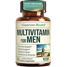 NutriGold Organic One Daily Men's Multivitamin, 60 Capsules by NutriGold - American Made