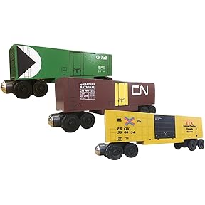 Whittle Shortline Railroad 3-Inch Freight Car Bundle Set by Whittle Shortline Railroad - American Made