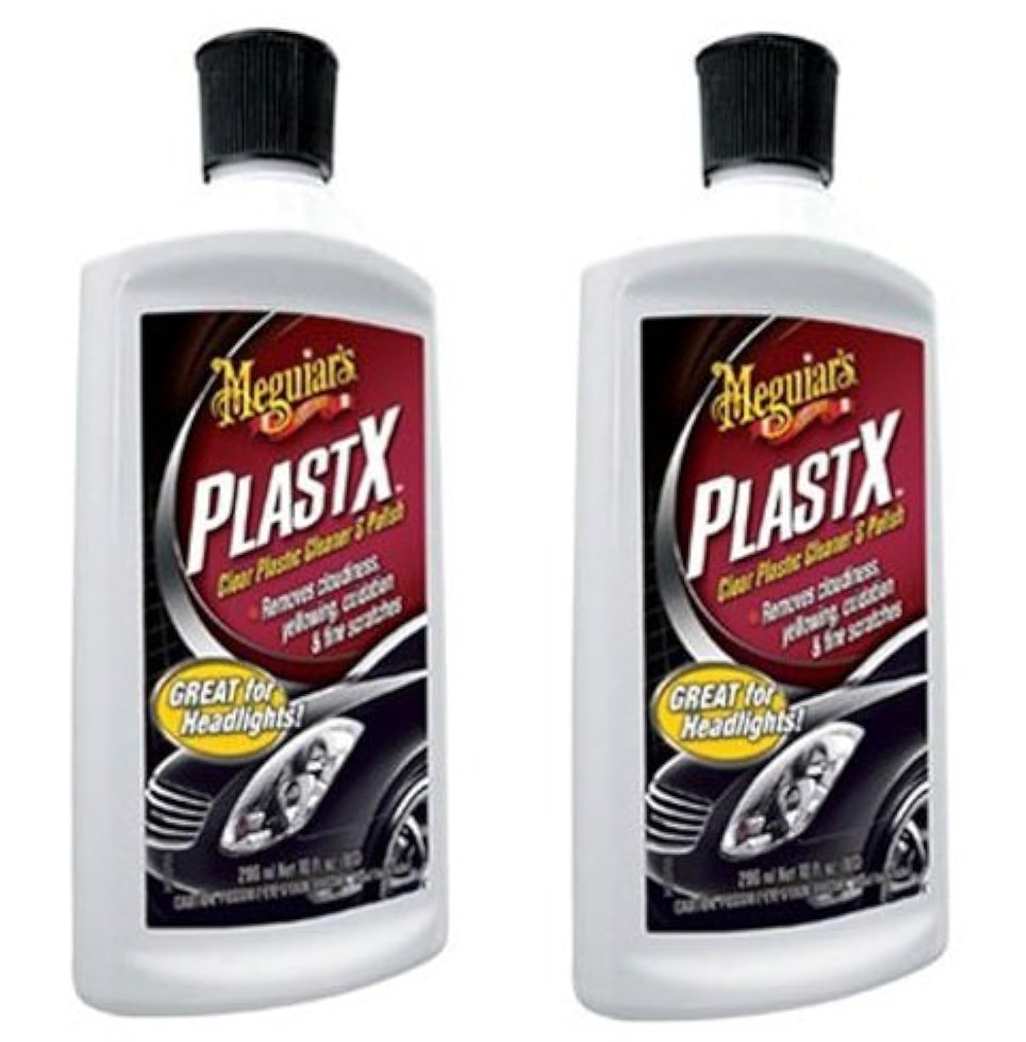 Meguiar's G12310 PlastX Clear Plastic Cleaner & Polish 10oz by Meguiar's - American Made