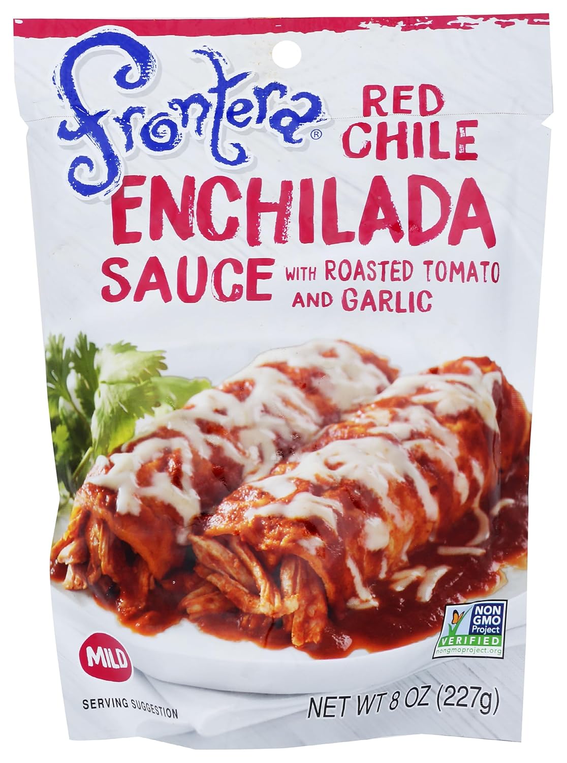 Frontera Red Chile Mild Enchilada Sauce with Roasted Tomato 8 oz by Frontera Foods - American Made