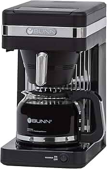 BUNN CSB2B Speed Brew Elite 10-Cup Coffee Maker Black SST by BUNN - American Made